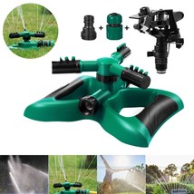 360 Degree Rotating Garden Lawn Sprinkler Automatic Watering Irrigation System 3 - £25.83 GBP+