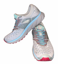 Brooks Glycerin 16 1202781B115 White Blue Pink Running Shoes Women&#39;s Size 7.5 - £20.00 GBP