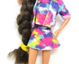 Vintage Totally Hair Teresa Brunette Barbie Doll Extra Long Hair Redressed - £39.81 GBP
