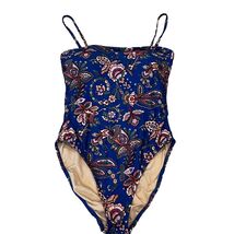 J.Crew Women&#39;s Dark Blue Floral Print One-Piece Swimsuit Size 6 - €37,02 EUR