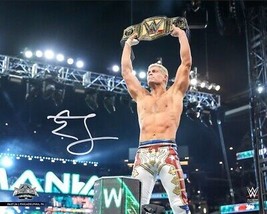 Cody Rhodes Signé 16x20 Wwe Wrestlemania 40 Photo Fanatiques - £152.19 GBP