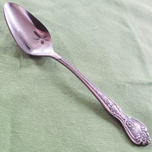 Teaspoon Unknown MFG.Normandy Stainless Japan Textured Floral Scrolls - £5.53 GBP