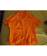 Women&#39;s Plaid Button-down Shirt, size S - $9.99
