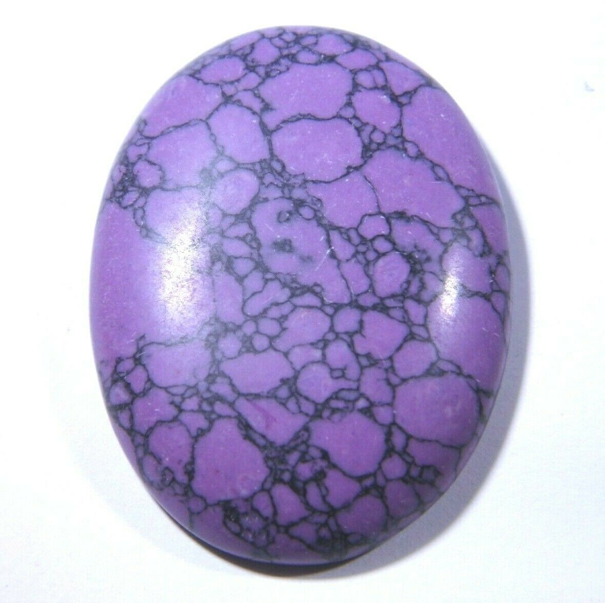  47.42Ct 32x7mm Min. Purple Dyed Turquoise Cabochon Wire Wrapping/Jewelr... - $3.59+