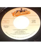 Lou Christy / Every Mothers Son 45 Lightning Strikes /Come On Down My Bo... - $6.65 CAD