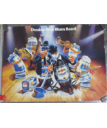 VTG Labatt’s Double Blue Blues Band Beer Poster – 18x24 Jazz Music Theme - $24.70