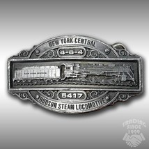 Vintage Belt Buckle 1985 New York Central Freight 4-6-4 Train Engine Hudson - £26.36 GBP