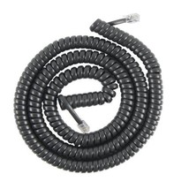 Handset Cord, 4 Pack Black Coiled Phone Telephone Handset Cord Cable 4P4C 1.3Ft  - $14.99