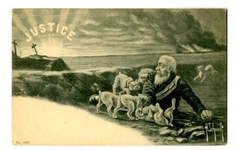 Justice By H Schmidt Postcard - $11.88