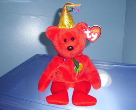 Happy Birthday Red TY Beanie Baby MWMT 2006 - £4.68 GBP