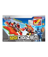 Miniforce V Dino Ax Transforming Toy Gun Weapon V Rangers Series Korean Toy - $1,301.38 MXN