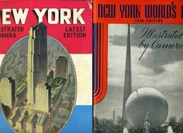 New York 1937 &amp; New York World&#39;s Fair 1940  Illustrated by Camera  Bookl... - $17.82