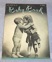 Vintage Star Baby Book Wool Vintage Fashions 1946 Knitting Crochet Sewing - $6.95