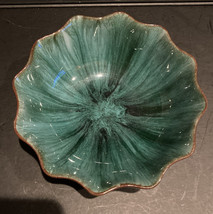 Vintage Blue Mountain Pottery Canada BMP Candy/Nut Dish or Bowl Ruffle Edge - £17.09 GBP
