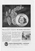 1950 RCA Radio Corporation TV 3 Vintage Print Ads - $4.00