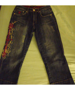 Womens Rocawear Cropped Jeans, Size 5 - $15.99