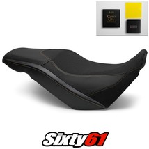 Suzuki V-Strom 650 Seat Cover and Gel 2017-2023 Black Yellow Luimoto Tec-Grip - £235.63 GBP