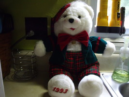 1993 KMart Holiday Plush Bear - $20.00