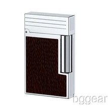 Details about   S.T. Dupont Ligne 2 Contraste Leather &amp; Palladium Lighter - £746.68 GBP