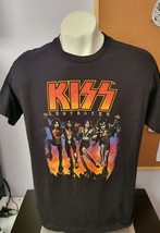 KISS  Destroyer Mens Shirt Sz XL Black - £11.04 GBP