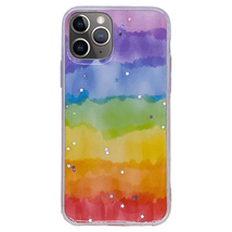 Slim Horizontal Rainbow Glitter Case for iPhone 12 Mini 5.4″ - £5.38 GBP