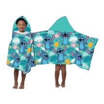 Disney Stitch Hooded Super Soft Blanket Throw for Kids, 30&quot; X 50&quot; - $455.59 MXN