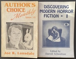 Author’s Choice Monthly #18 Joe R Lansdale &amp; Discovering Modern Horror Fiction 1 - £26.03 GBP