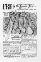 1954 Florentine Silver Flatware Vintage Print Ad - £1.95 GBP