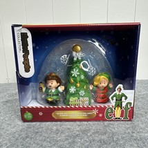 Fisher Price Little People Christmas Collectors Elf Buddy Tree Movie - $652.23 MXN