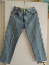 GAP Blue Jeans Mens Size 30 x 28 Washed Denim Blue 5 Pocket Jean Gently Used - £17.56 GBP