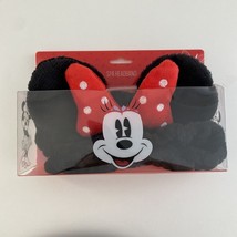 MINNIE MOUSE Beauty Facial Bath Spa Headband,  RED BOW &amp; EARS, NEW! - £10.58 GBP