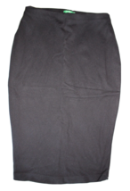 dip Women&#39;s Black Knee Length Slit Back Pencil Skirt ~XS~ - £11.02 GBP