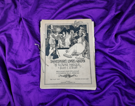 1880s 1890s Shakespeare Tschaikowsky Chopin Grieg Book of Classical Chart Music - £135.34 GBP