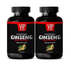 brain and memory support - KOREAN GINSENG 350MG - panax red ginseng extract - 2B - £18.95 GBP