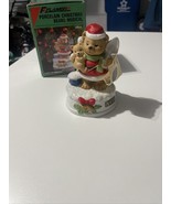 Vintage 1989 Santa Christmas bears musical music decor The First Noel Used - €5,59 EUR