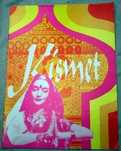 1971 KISMET souvenir program stub John Raitt Anna Maria Alberghetti Musi... - $9.90