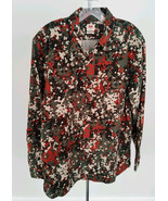 Levi Jackson Worker Camo Shirt Men’s Size M Relaxed Pinwale Corduroy Lon... - $18.66