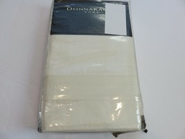Donna karan home  510tc supima cotton King Flat Sheet Ivory NIP $175 - $77.55