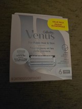 Gillette Venus Bikini Pubic Hair &amp; Skin Women&#39;s Razor Cartridges 6-Pack (K61) - $14.89