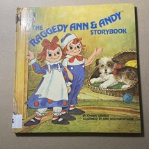 The Raggedy Ann and Andy Storybook Hard Cover 1980 Vintage - $9.16