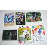 NEW Lot of 6 All Occasion Cards with Matching Theme Envelopes Birthday/G... - £0.86 GBP