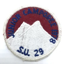 Junior Camporee 1978 Jacket Patch Boy Scout BSA Scouts of America - $6.78