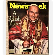 Newsweek Magazine October 30, 1978 A Polish Pope John Paul II - £3.93 GBP