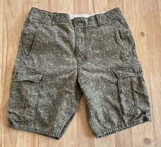 Levis Shorts Mens 32 Camouflage Cargo Workwear Casual Flat Front 10&quot; Ins... - $38.00