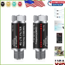 Upgraded LTE Filter Set - Eliminate 4G/5G Interference for Crisp HDTV - $420.09 MXN