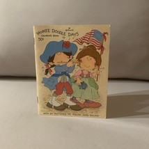 Vintage Hallmark Yankee Doodle Days Coloring Book 24 Pictures 50¢ Cover - $18.69