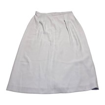 Lady Hazan A-Line Skirt Women 16 Lilac  100% Polyester Lined Classic Fit... - £24.68 GBP