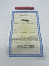 NEW Regal Cutting Tools 8-32 UNC 3B Go PD 0.1437 Thread Plug Gage  - $41.50