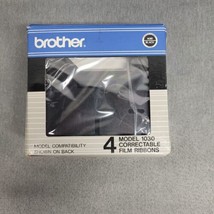 OEM Sealed 4 Pack Brother  1230 Black 1030 Correctable Film Ribbons Made... - $18.35