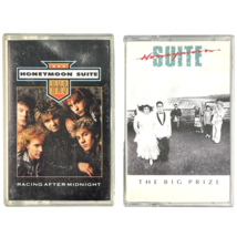 Honeymoon Suite 2 Cassette Tape Lot Big Prize 1985 Racing Midnight 1988 Canada - $19.30